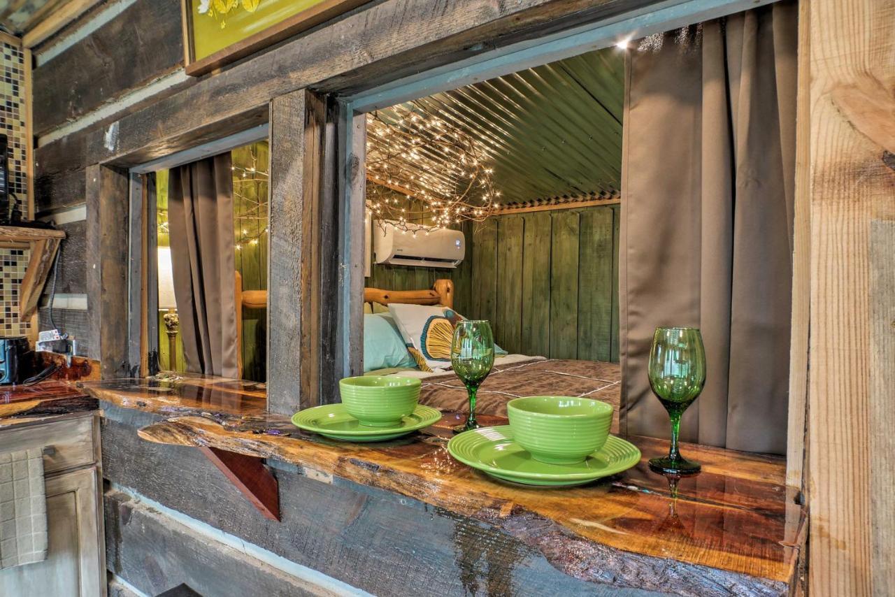 The Treehouse Cabin Creekside Home With Hot Tub! Summerville Exterior photo